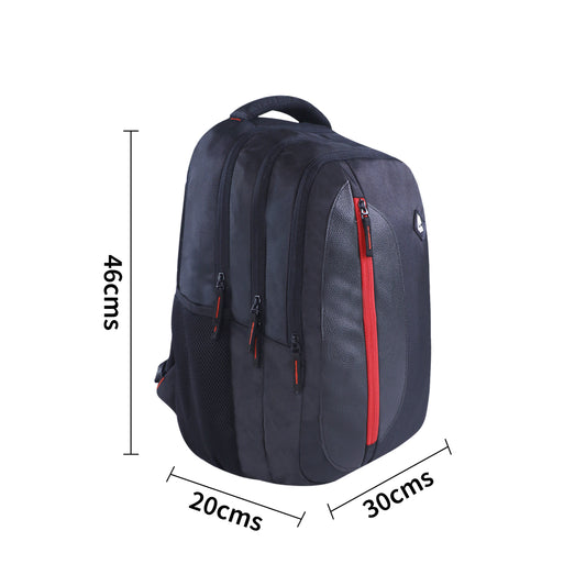 Mike Storm Laptop Backpack – Sleek & Durable Water-Resistant Office Bag for Men (Black)