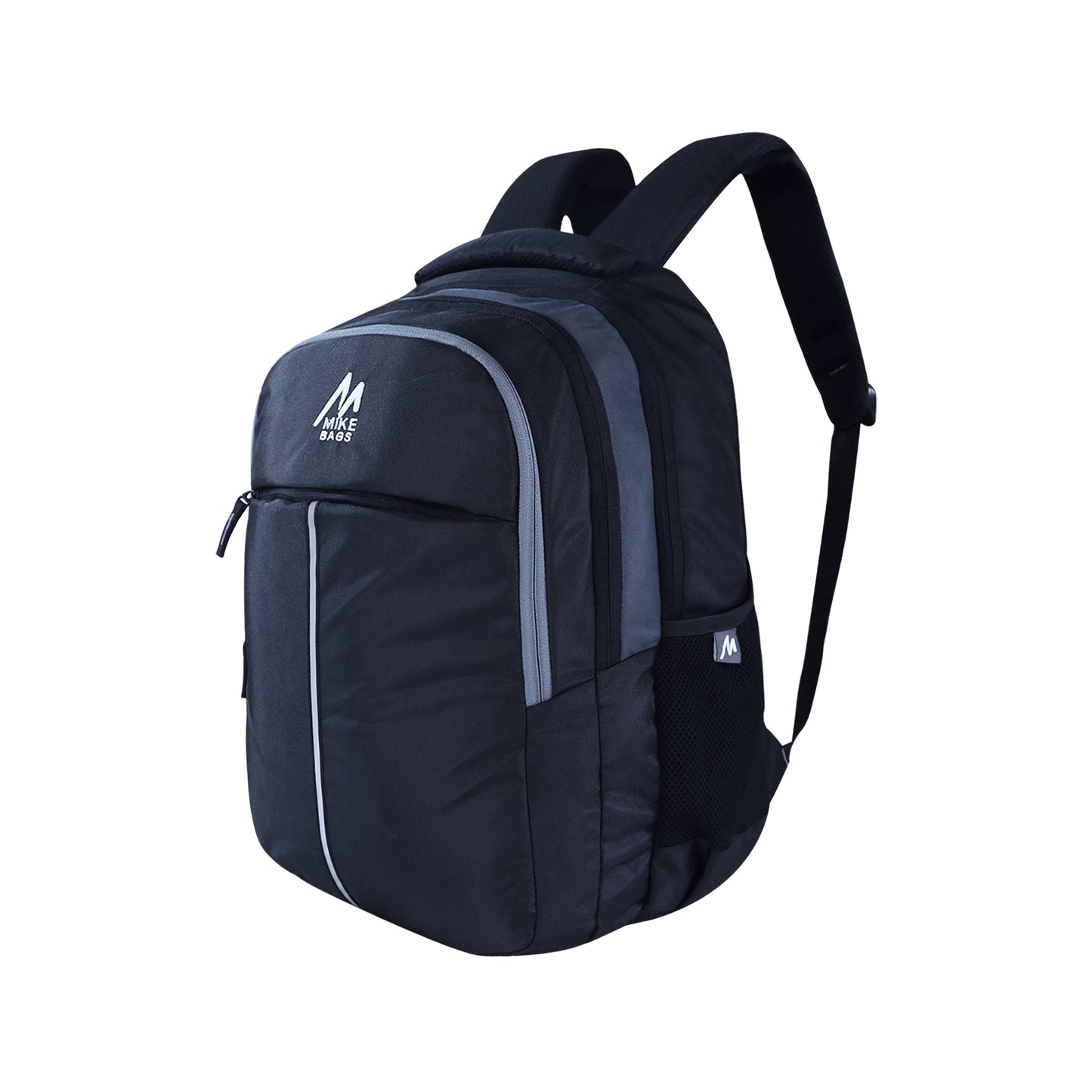 Mike Virgo 37L Laptop Backpack with Rain Cover - Black