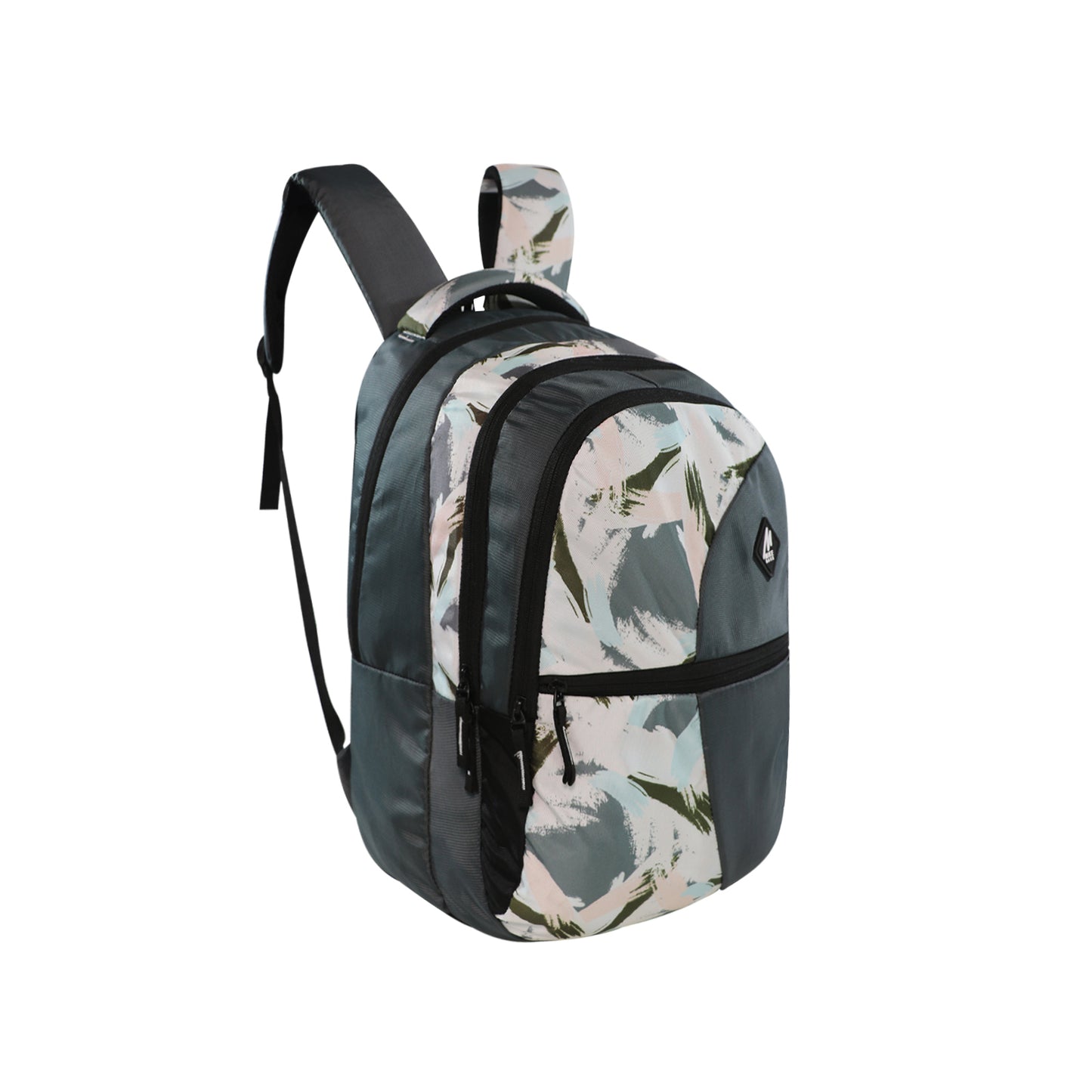 Mike Cuba 30L School Backpack for Boys & Girls - Grey