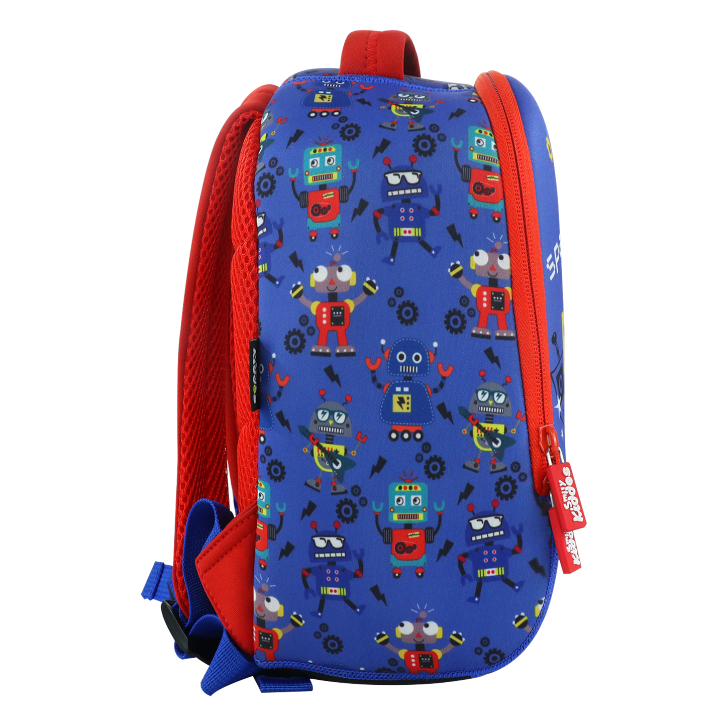 Smily Kiddos Preschool Backpack Robot Theme