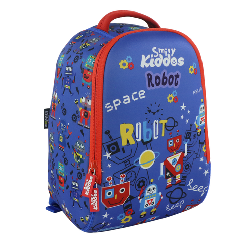 Image of Smily Kiddos Preschool Backpack Robot Theme