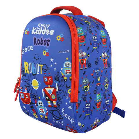 Image of Smily Kiddos Preschool Backpack Robot Theme