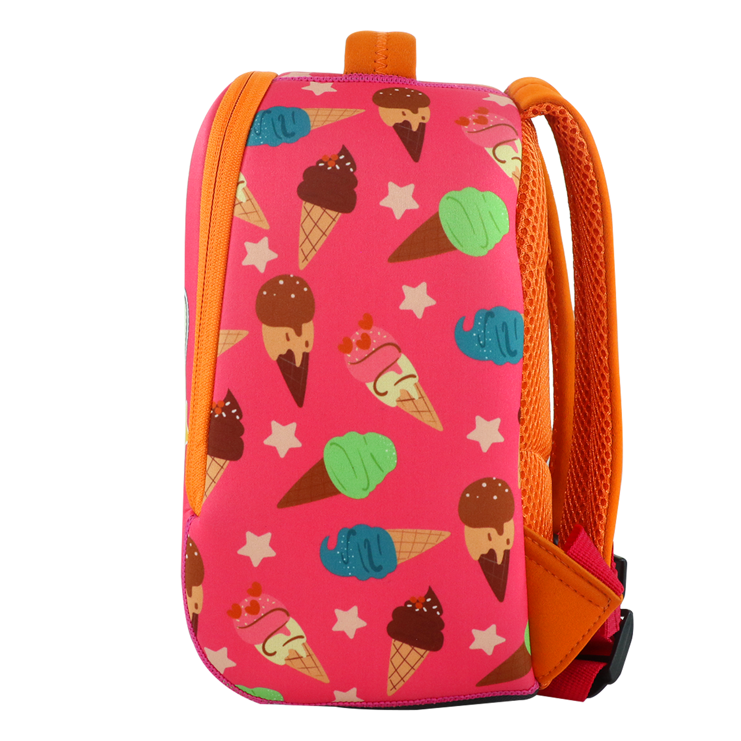 Smily Kiddos Preschool Backpack Ice Cream Theme Pink