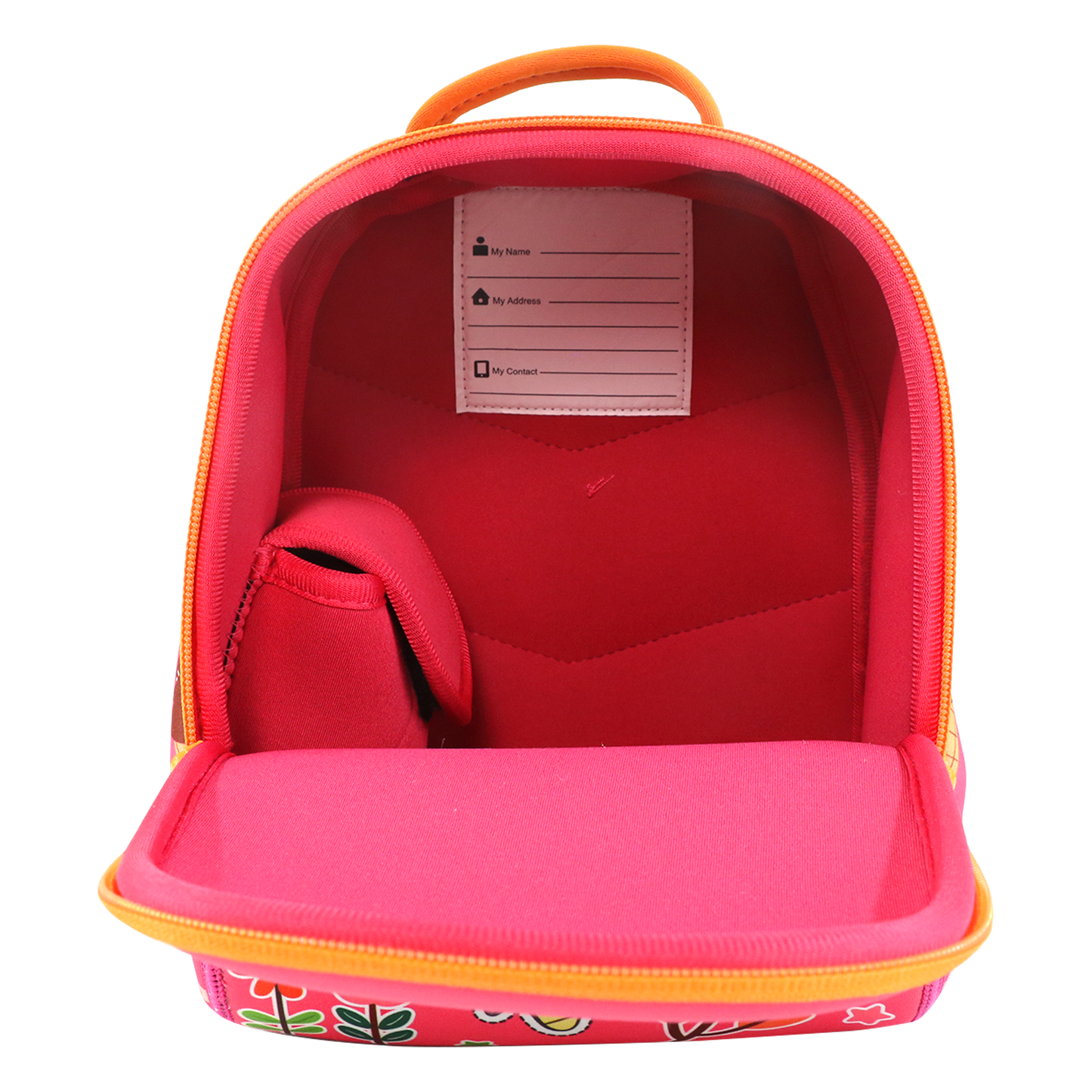 Smily Kiddos Preschool Backpack Ice Cream Theme Pink