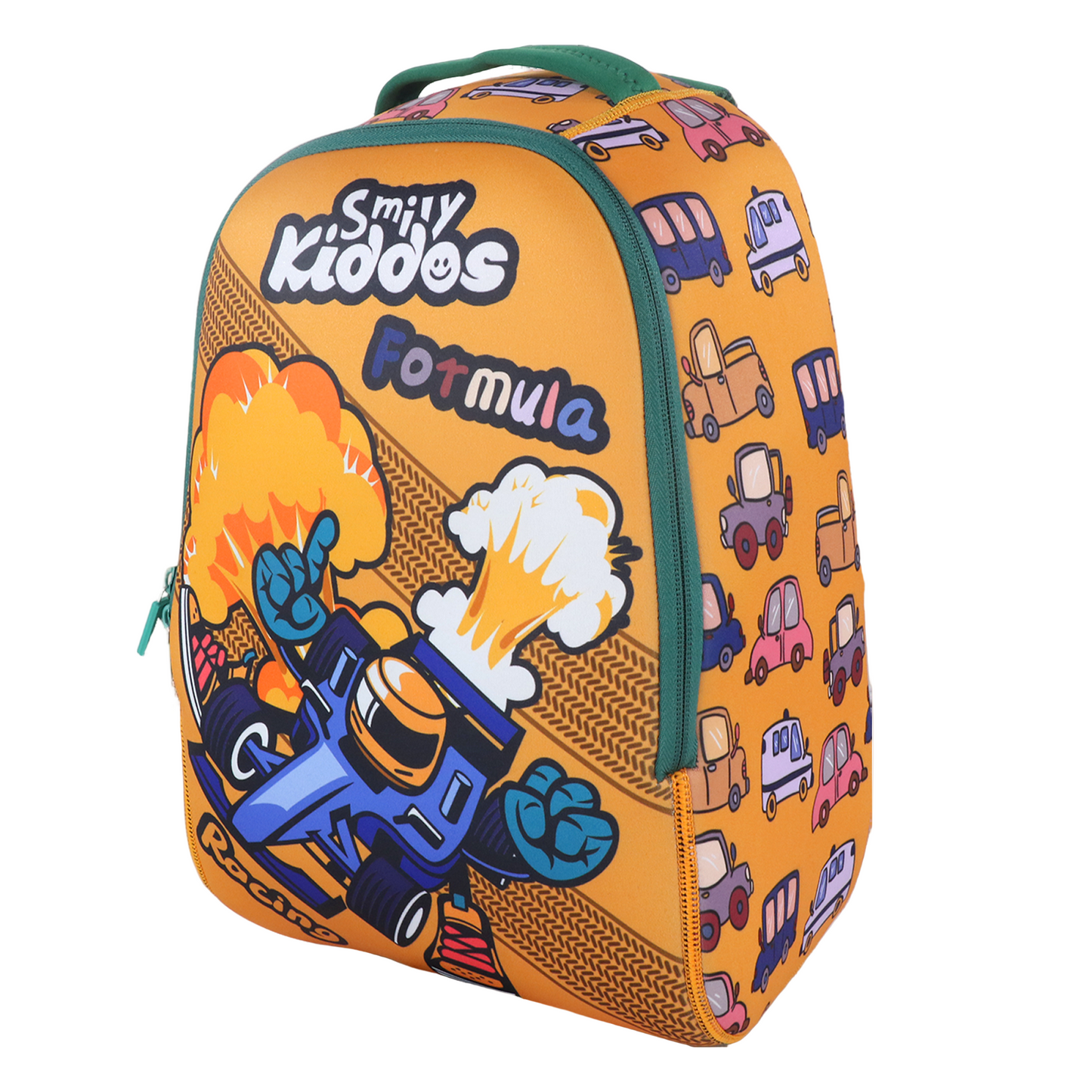 Smily Kiddos Junior Backpack Racing Theme