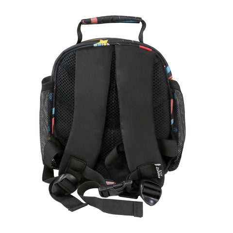 Image of Smily Kiddos Eva Pre School Backpack Space Theme - Black