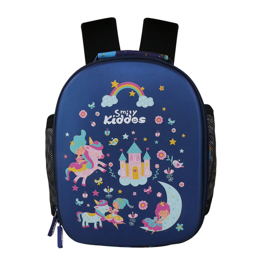 Smily Kiddos Eva Pre School Backpack Unicorn Theme - Violet