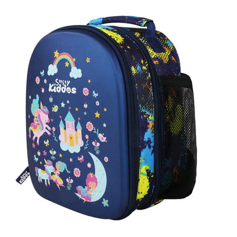 Image of Smily Kiddos Eva Pre School Backpack Unicorn Theme - Violet