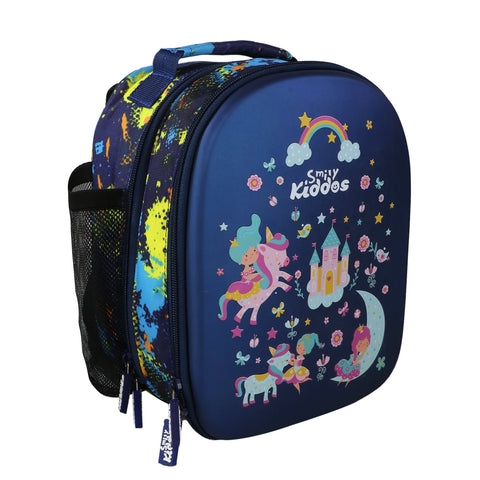 Image of Smily Kiddos Eva Pre School Backpack Unicorn Theme - Violet