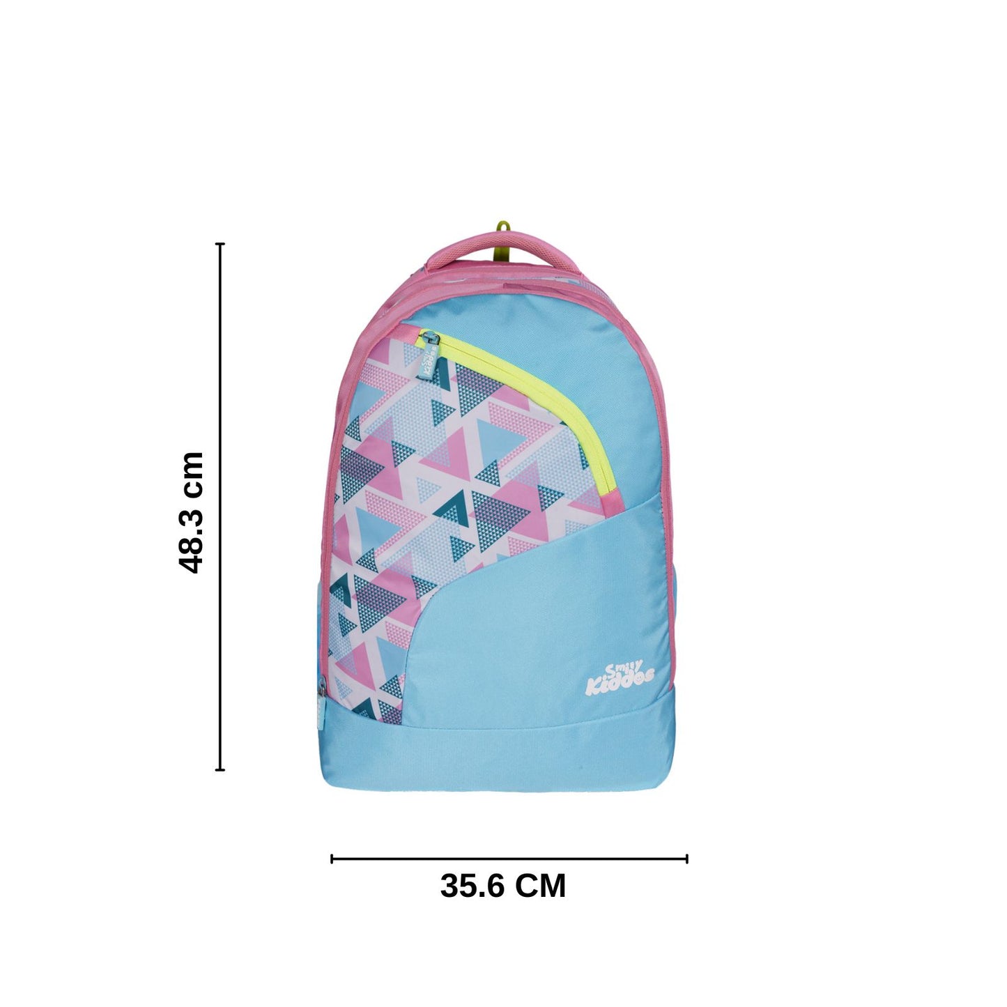 Smily Kiddos Smarty Backpack - Light Pink & Blue