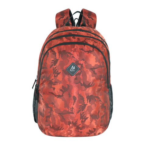 Image of Mike Cosmo Casual Backpack - Camo Red