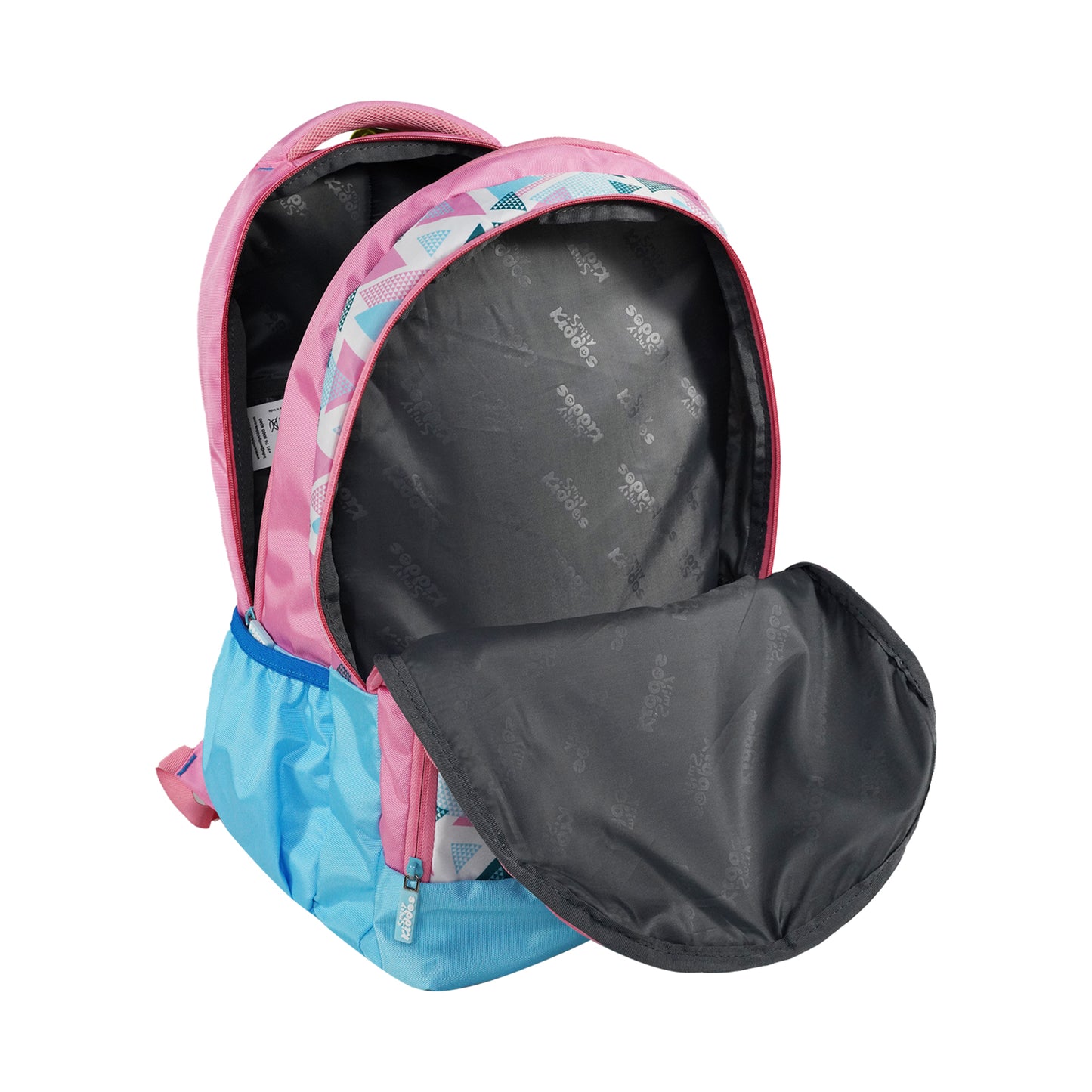 Smily Kiddos Smarty Backpack - Light Pink & Blue
