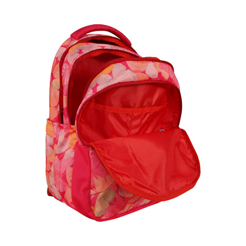 Image of Smily Kiddos Bella Backpack Red | 19.5 Inches School Bag for Girls