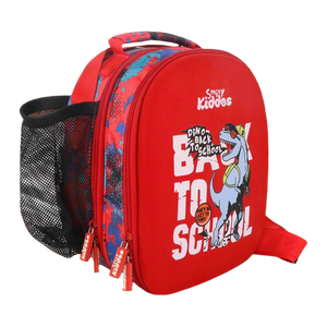 Smily Kiddos Hartop Eva Lunch Bag Dino Theme - Red
