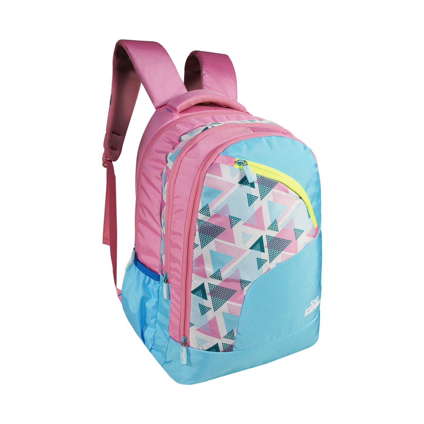 Smily Kiddos Smarty Backpack - Light Pink & Blue