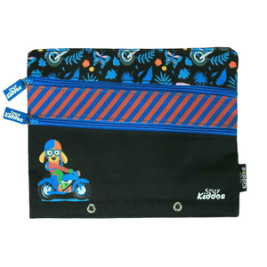 Smily Kiddos Fancy A5 Pencil Case Black