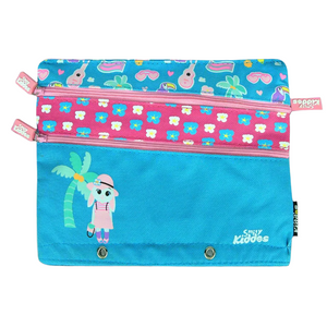 Smily Kiddos Fancy A5 Pencil Case Light Blue