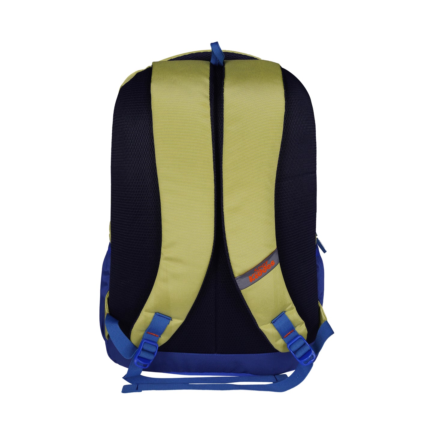 Smily Kiddos Giggle Laptop Backpack – Blue & Green with Rain Cover