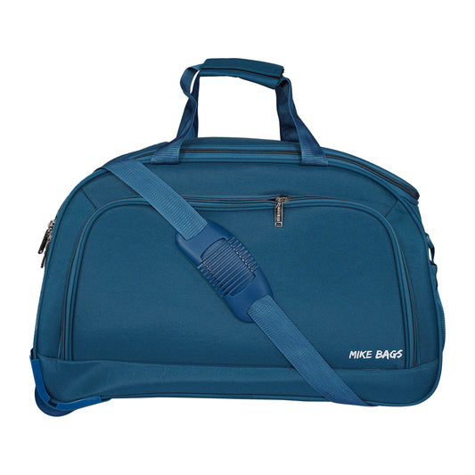 Mike Oxford Lite Duffle Trolley Bag Set of 3 - Teal Green