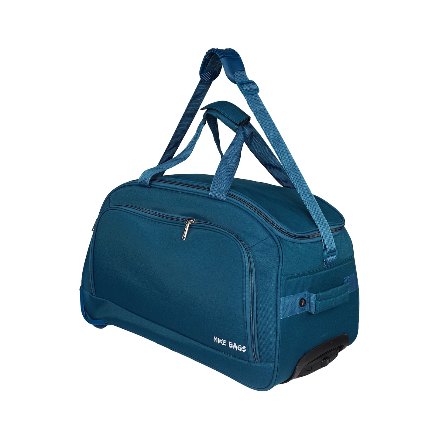 Mike Oxford Lite Duffle Trolley Bag Set of 3 - Teal Green