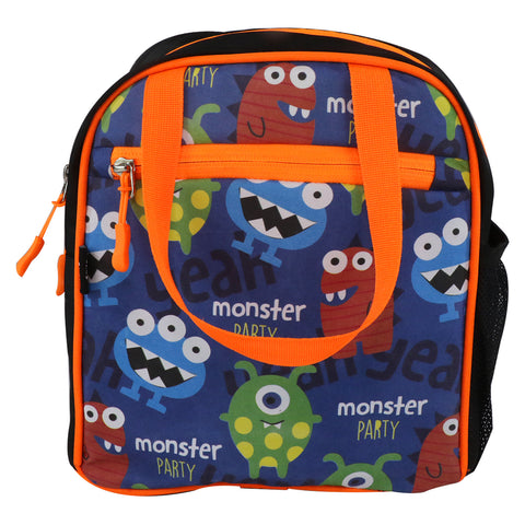 Image of Mike Preschool Happy Giraffe Backpack & joy lunch bag- Monster theme