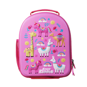 Smily Kiddos Hartop Eva Lunch Bag V2 Animal Theme Pink