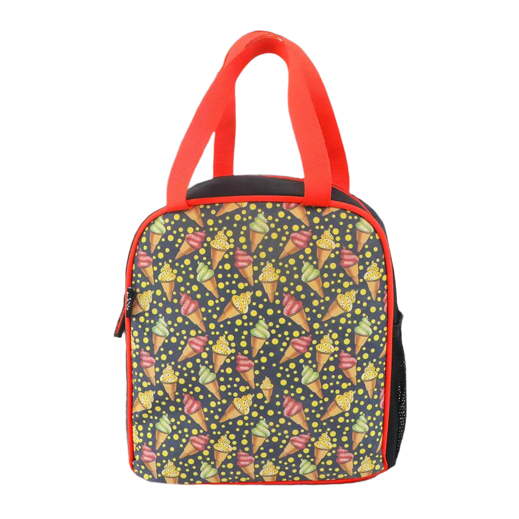 Smily kiddos joy lunch bag- Ice cream theme - Multicolor