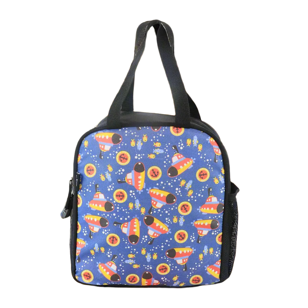 Smily kiddos joy lunch bag- Submarine Theme - Multicolor