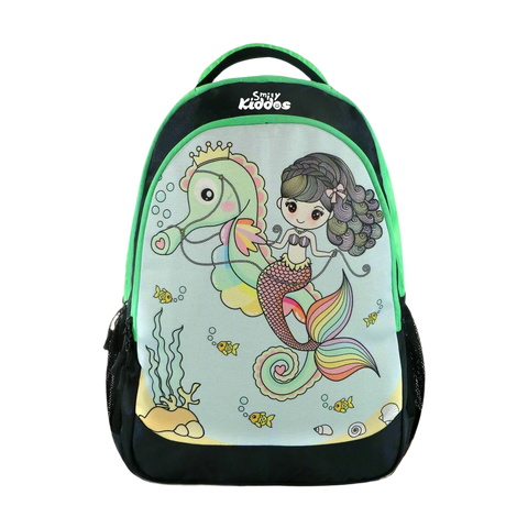 Image of Smily Kiddos Junior Mermaid Theme School Backpack
