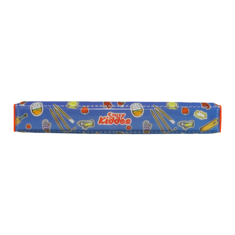 Image of Smily Kiddos Multi Functional Pop Out Pencil Box for Kids Stationery for Children - Cricket Theme - Blue