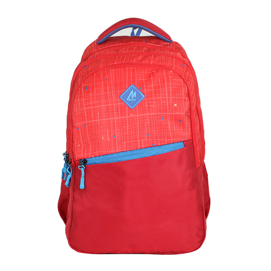 Mike Razor Laptop Backpack with rain cover - Red