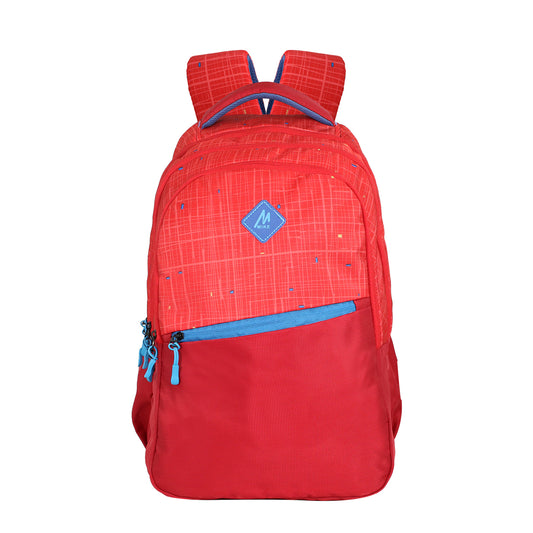 Mike Razor Laptop Backpack with rain cover - Red