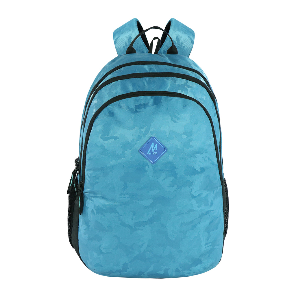 Mike Cosmo Casual Backpack combo - Teal blue and Olive Green