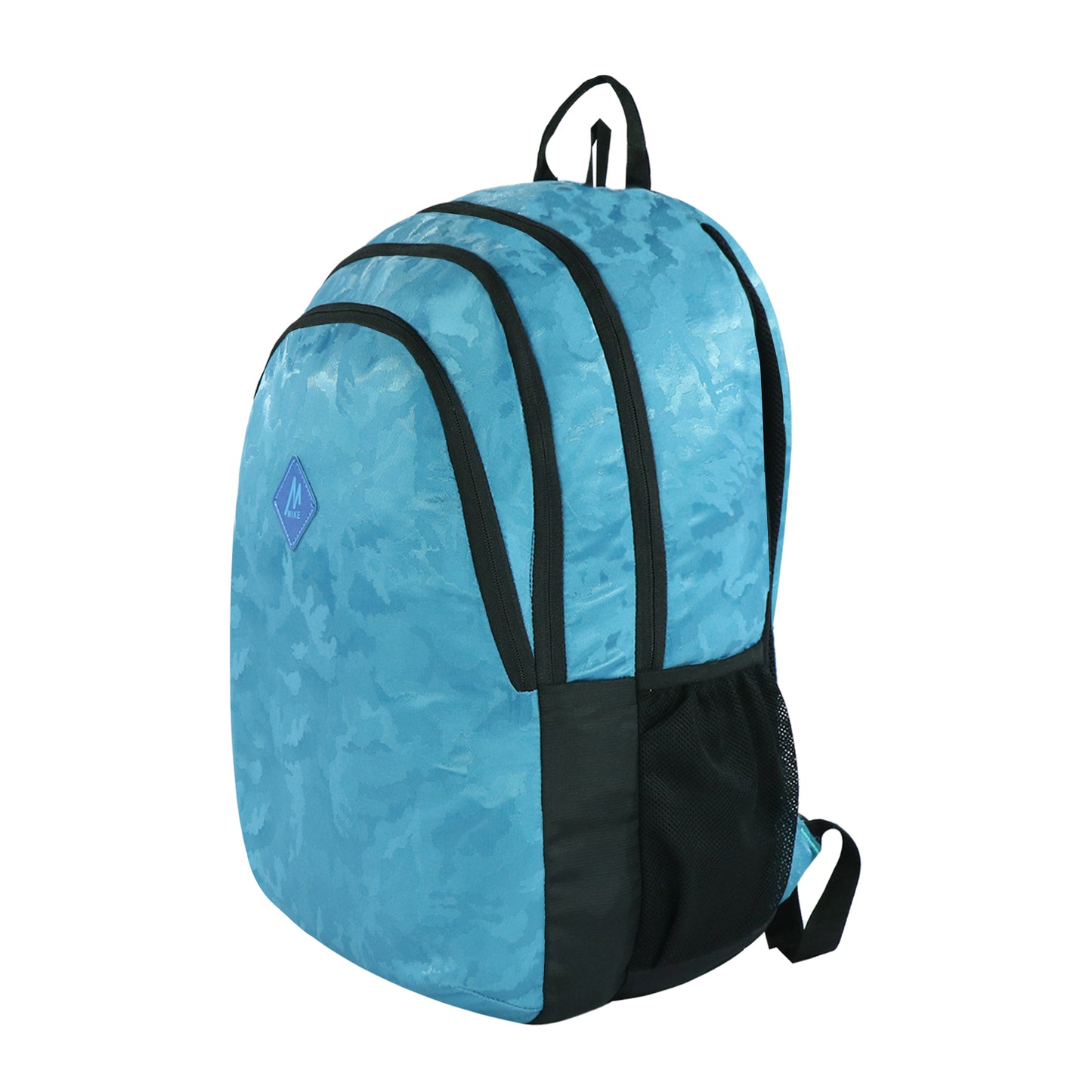 Mike Cosmo Casual Backpack - Camo Blue,Teal Blue