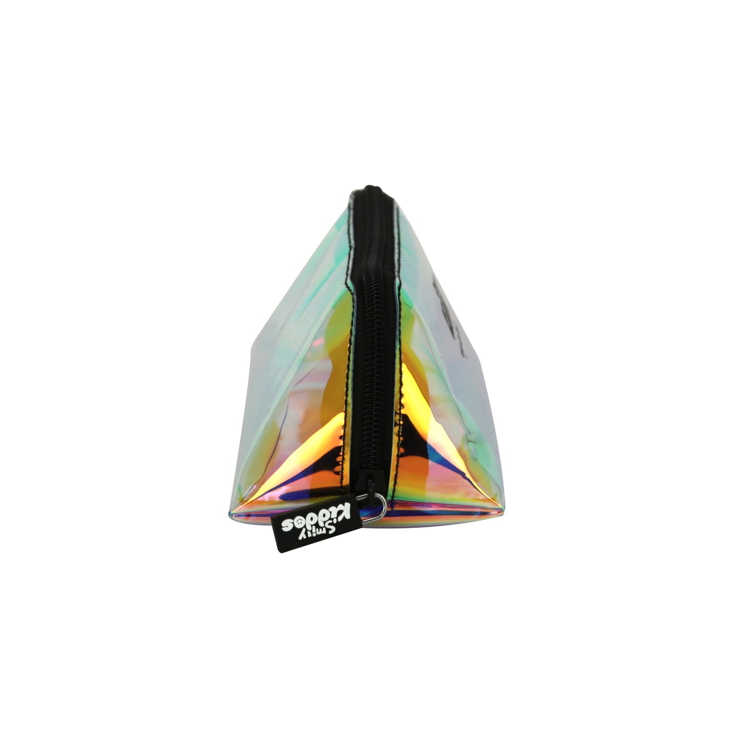 Smily Holograph Pencil Pouch Black