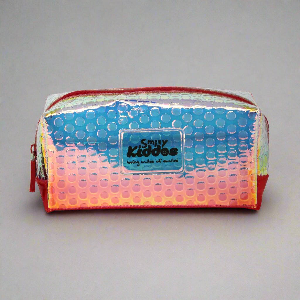 Smily Bubble Utility Pouch Orange