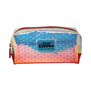 Smily Bubble Utility Pouch Orange