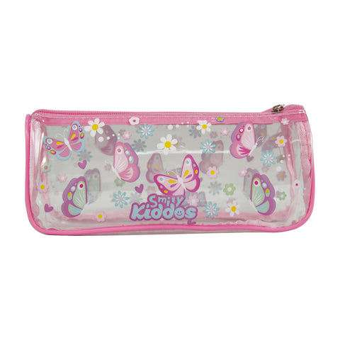 Image of Smily Kiddos Butterfly Transparent Pencil Pouch