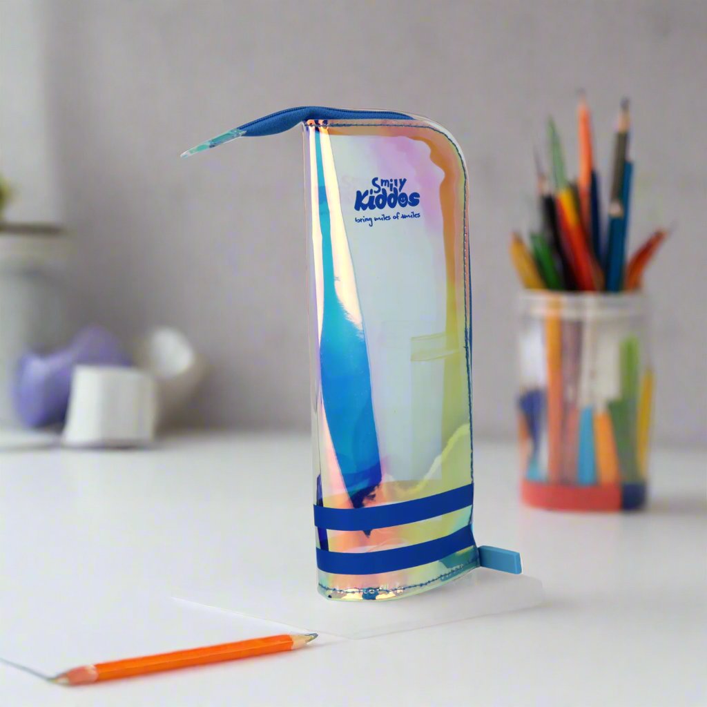 Smily Clear Tower Pencil Holder