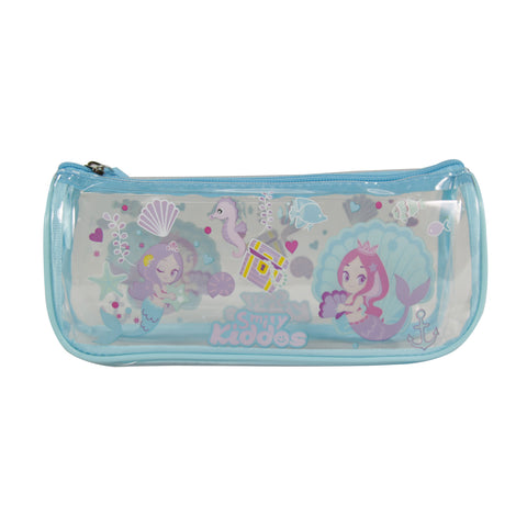 Image of Smily Kiddos Mermaid Transparent Pencil Pouch