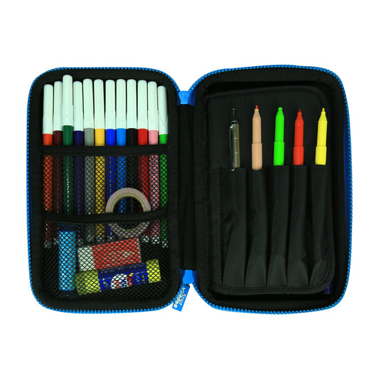 Smily Kiddos Scented Hardtop Pencil Box Black