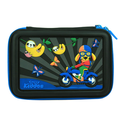 Smily Kiddos Scented Hardtop Pencil Box Black