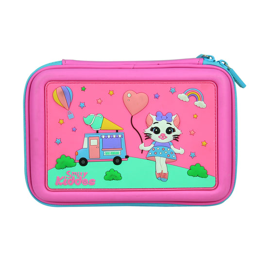 Smily Kiddos Scented Hardtop Pencil Box Pink