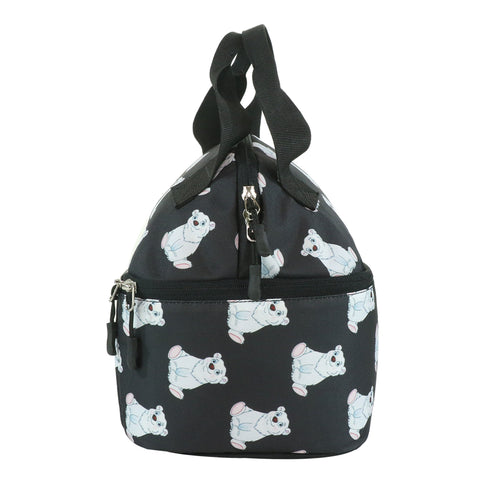 Image of Smily Kiddos Double Decker Lunch Bag Panda Theme - Black LxWxH :25.5 X 17 X 20 CM