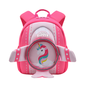 Smily Kiddos Go out backpack - Unicorn theme Pink