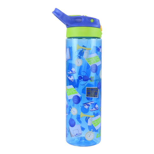 Smily kiddos Sipper Bottle 750 ml - Basket Ball Theme Blue