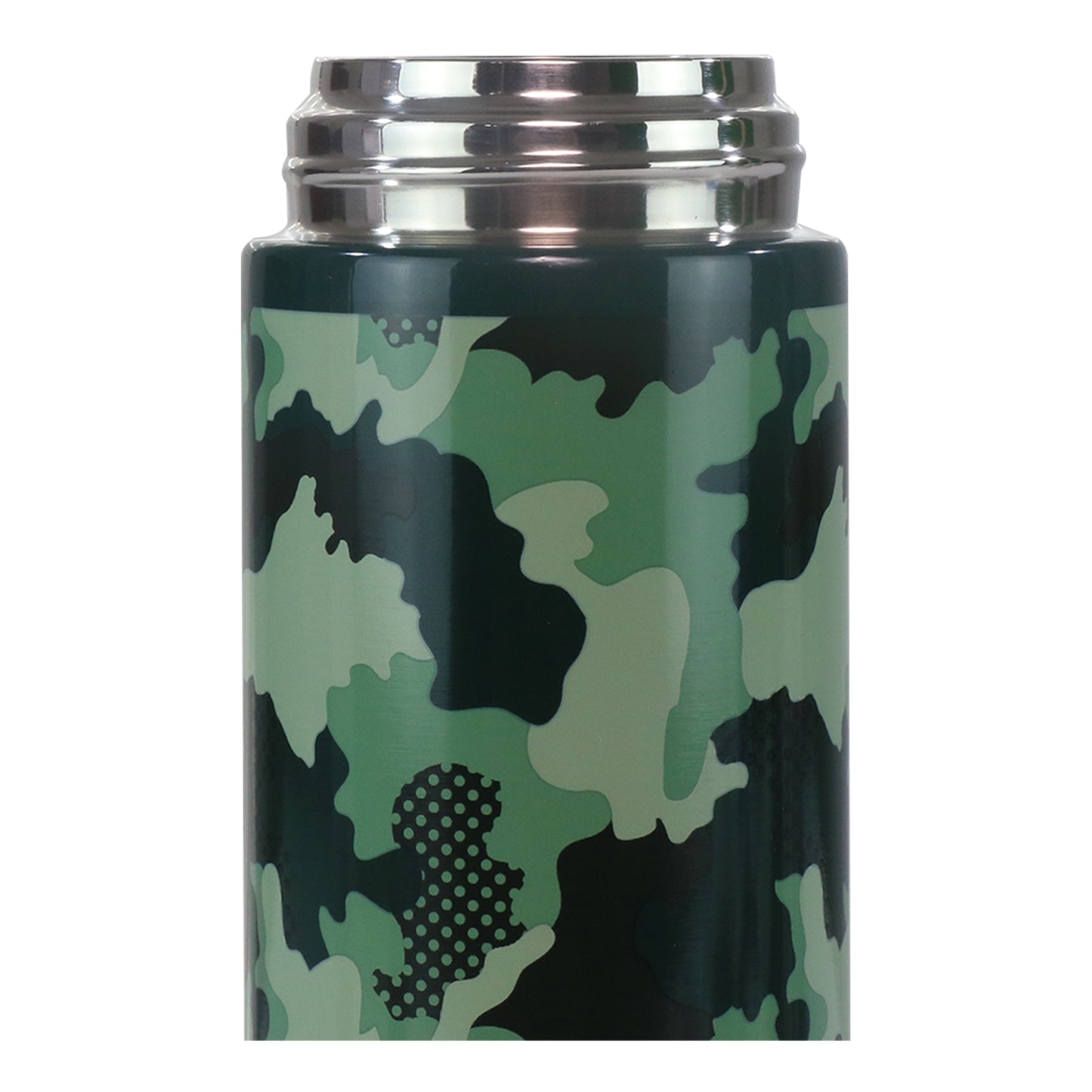 Smily Kiddos Insulated Water Bottle 600ml : Butterfly/Camo Theme (Pack of 2)