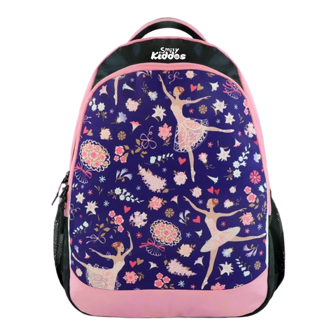 Image of Smily Kiddos Junior Ballerina Violet School Backpack