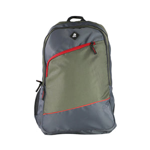 Mike Campus Backpack Olive Green & Grey