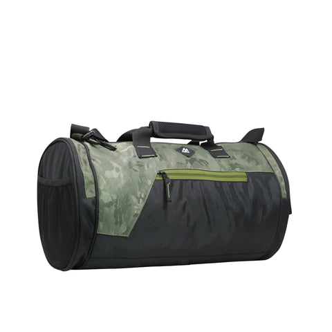 Image of Mike Dual Tone Gym Bag - Camo Green